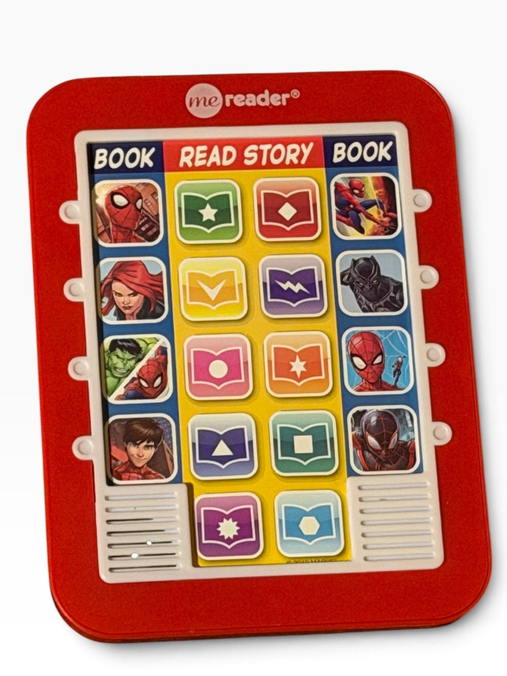 Me Reader Marvel 8 Book Spider-Man Kids Set with Interactive Sound Tablet
